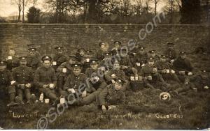 "Lunch Time." Section of No. 1 Company, 10th Batta