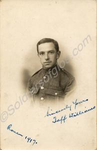 Private "Taff" Williams, unit unknown.  Rouen, 191
