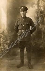 21749 Private John W. Holmes. The Cheshire Regimen