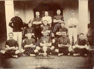 Football Team. Winners of the 1st P.V.R.  1st Batt