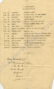 "A Soldier's Life". Spoof account of a typical sol
