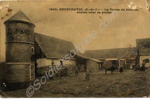 Farm at Neufchatel. 1914-1918.
