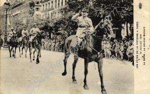 General Mangin at the victory celebrations in Pari