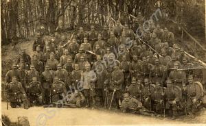 German officer of Infanterie Regiment 53 with Aust