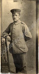 Richard Gleis in uniform. Possibly Infanterie Regi