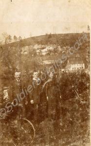 German family, mother father and son. Sent to Ersa