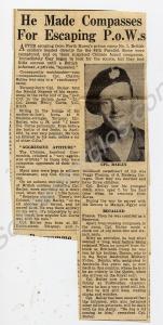3 x Article about 5619823 Corporal Charles Andrew