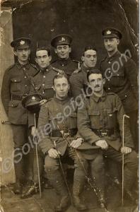 Soldiers of various units.  31974 Private Francis