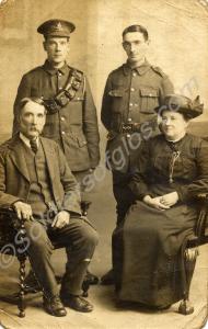 2 x photographs of Gunner Albert Edward Ravenhill