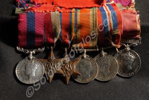 Group of six medals; Distinguished Conduct Medal,