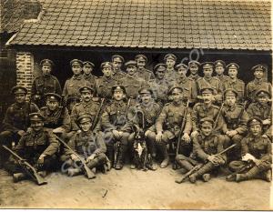 Infantry platoon. 14502 Private Maurice Alfred Ful