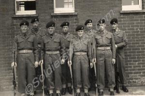 Assault Pioneers. Left to Right:- Hooper, Caple, G