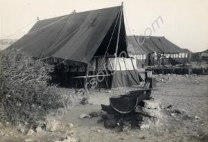 Camp cookhouse.  1st Battalion, The Gloucestershir
