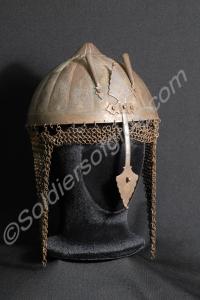 Moghul helmet. Taken in India by Lieutenant Thomas