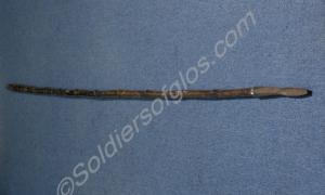 Moghul bamboo lance. Approximately 9 feet long, ti