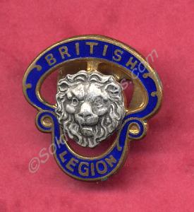 British Legion badge (Serial No. 526881).  41867 P