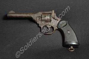 Webley Mk IV service revolver. War finish. Serial