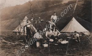 Bivouac. Includes 16895 Private Arthur Tandy. 9th