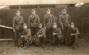 Lance-corporal and seven privates. 2422 Private He