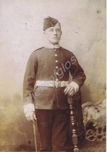 Private William Hotchkins, Gloucestershire Regimen