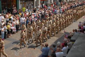 Freedom of the City Parade. 1st Battalion, The Rif