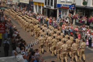 Freedom of the City Parade. 1st Battalion, The Rif