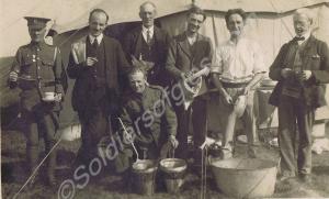 Camp scene. 3121 Private Thomas Edwin Wiltshire, s