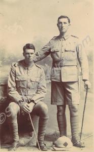 26620 Private James Ernest Lyes (seated). 7th Batt