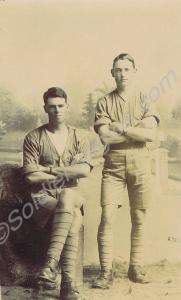 26620 Private James Ernest Lyes (seated). 7th Batt