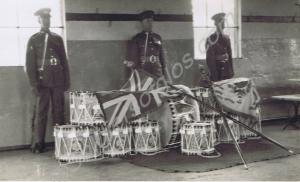 Drums and Colours. 2nd Battalion, The Gloucestersh