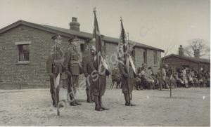 Colour Party. 2nd Battalion, The Gloucestershire R