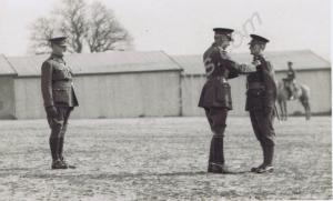 Medal presentation. 2nd Battalion, The Gloucesters