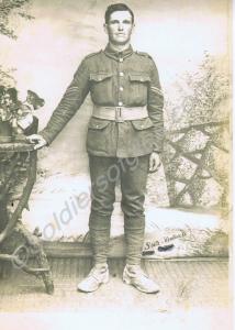 15814 Corporal Alfred Woodward. 10th Battalion, Th