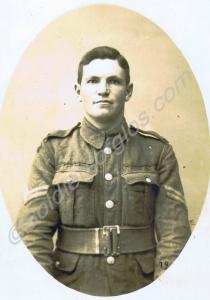15814 Corporal Alfred Woodward. 10th Battalion, Th