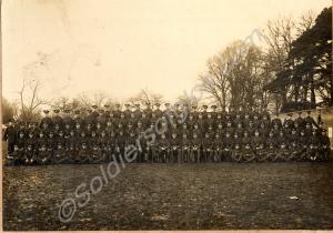 Infantry Company. Captain F.W. Cole, second office