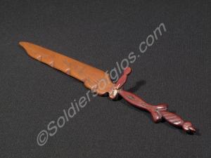 Wooden page turner previously owned by a soldier o