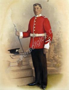 Portrait of Marksman Thomas Birch from the Forest