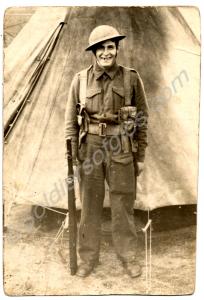 Featuring soldier Alfred William Hinton. 2nd Batta