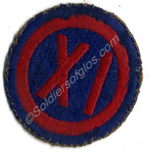 Devisional badge. Belonged to 6205073 Private S. B