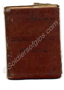 Soldier's service pay book. Belonged to 6205073 Pr