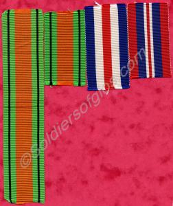 4 spare ribbon for medals or ribbon for lost medal