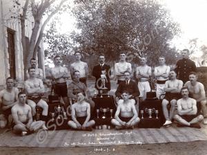 Winners of The All India Inter-Regimental Boxing T