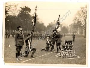 Presentation of the colours. 1/5th Battalion, The