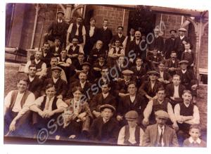 Men and boys from Lodge Moor Cloth Mills 1912. 128