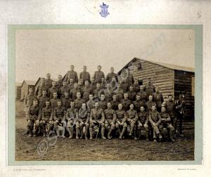 Group of soldiers of The Gloucestershire Regiment.