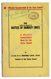Instruction book for the Home Guard "The Imaginary