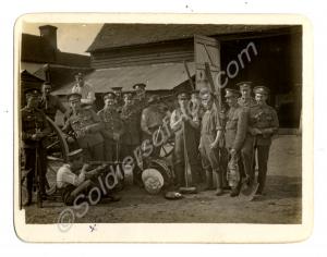 Taken at Danbury on October 1914. Of Maxim Gun Sec