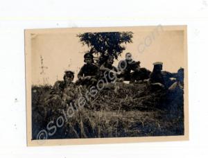 Features World War I soldiers at Sailly. Belonged