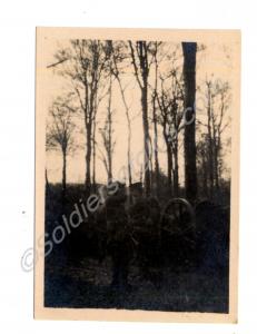 Features World War I soldiers on a route march. Be