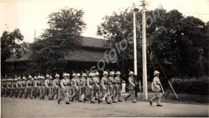 Parade. 1st Battalion, The Gloucestershire Regimen